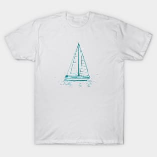 Sailing Gift For Sailors and Skippers T-Shirt